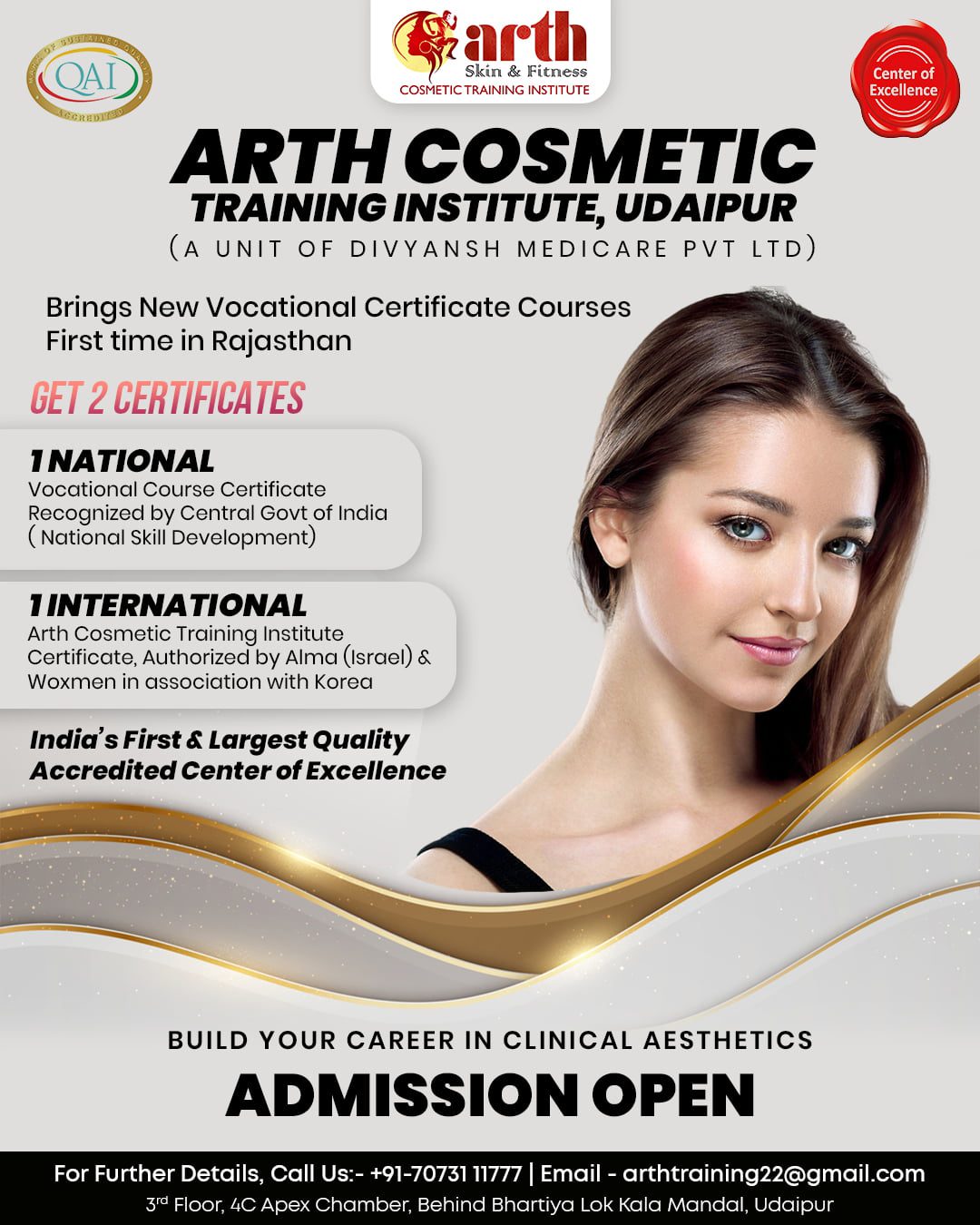 Arth Cosmetic Training Institute Udaipur