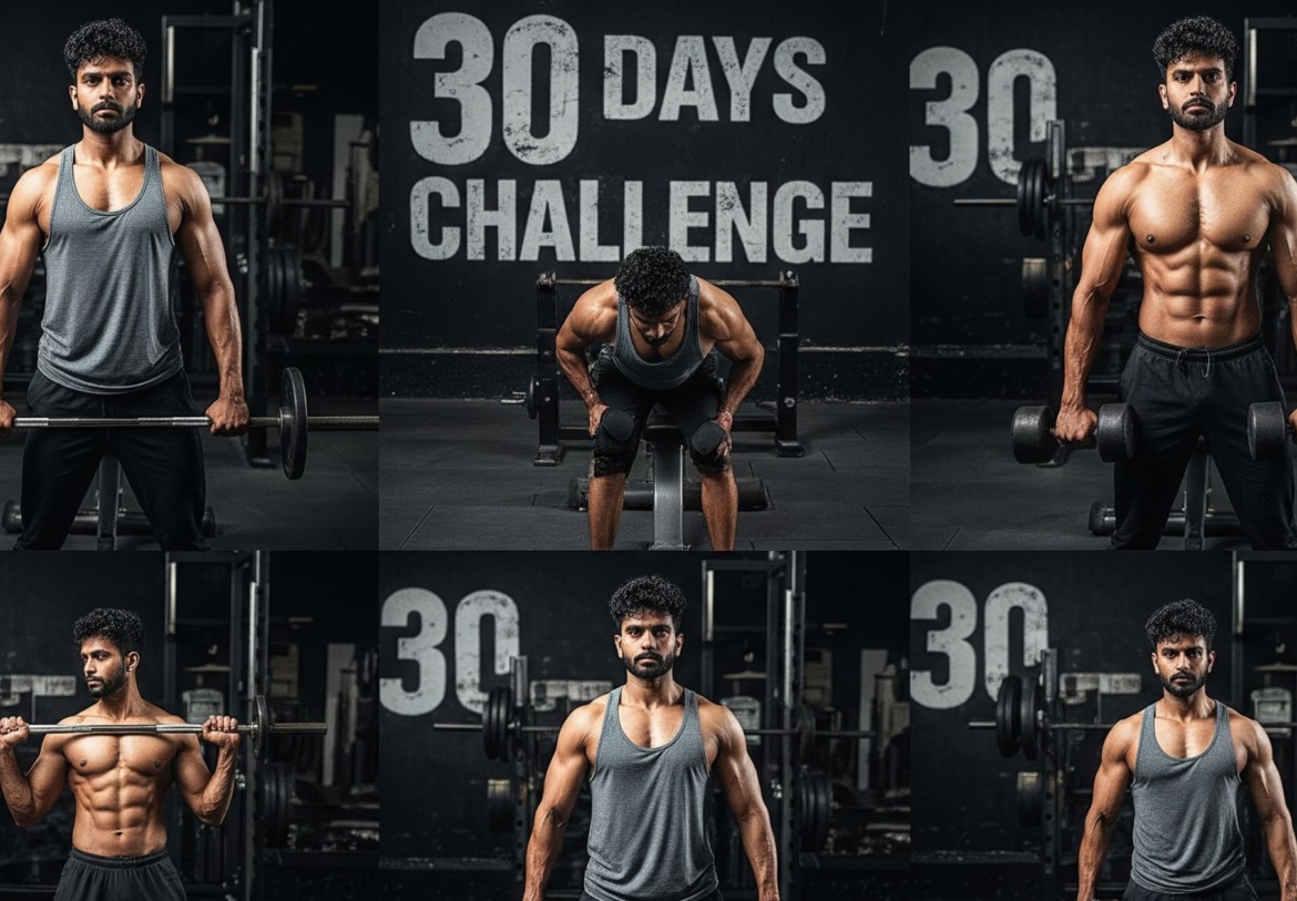 30-Day Gym Challenge Ideas to Keep You Motivated