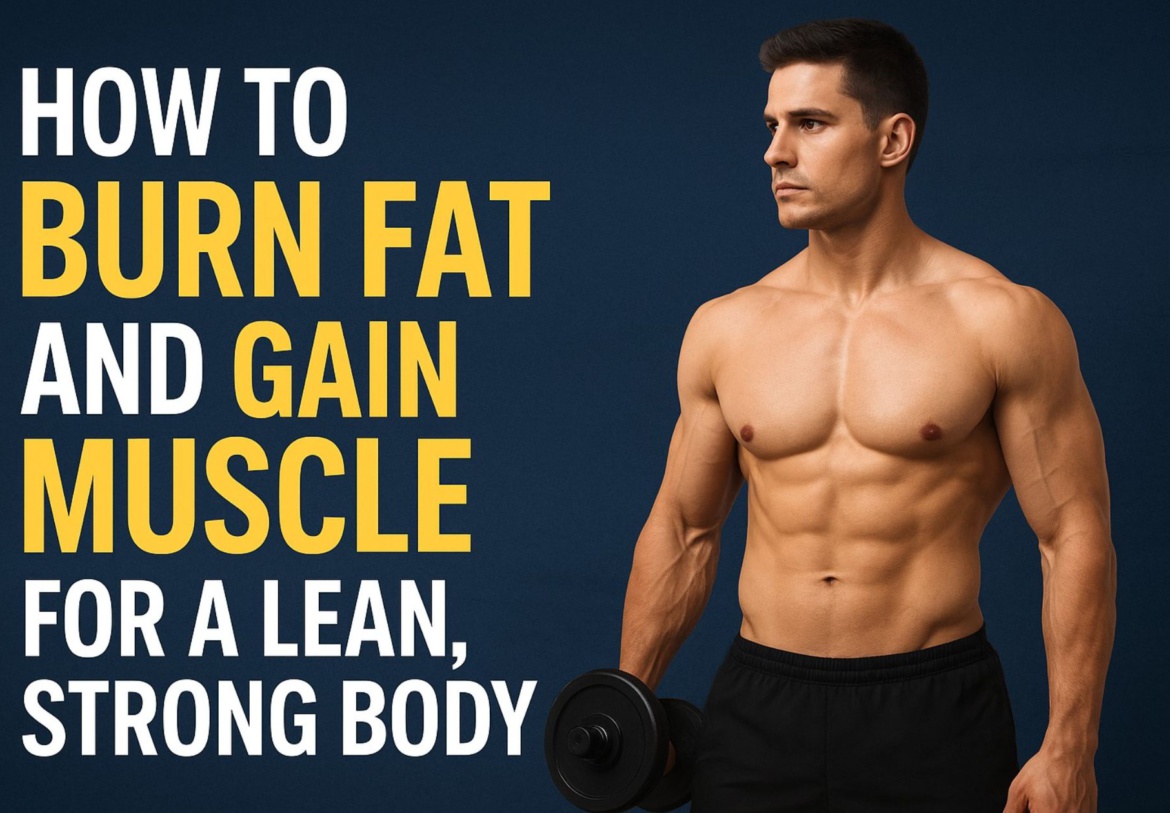 How to Burn Fat and Gain Muscle for a Lean, Strong Body