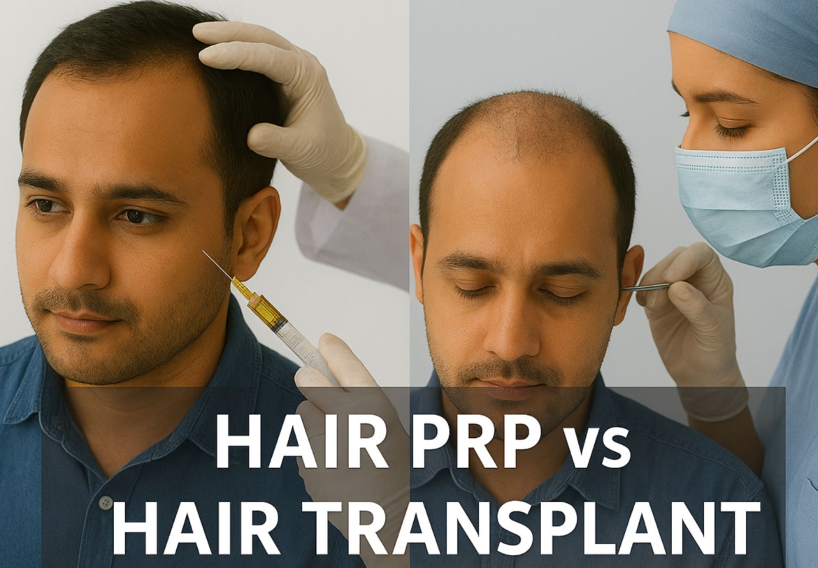Hair PRP vs Hair Transplant: Which Is Right for You?