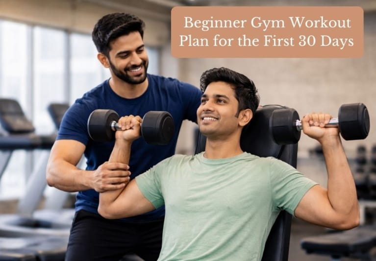 Beginner Gym Workout Plan for the First 30 Days
